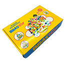 Blocos de Construção Magnéticos 3D – Brinquedo Educativo com Ímãs, Varas e Bolas para Montagem - Criatividade Infantil