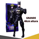 Boneco Personagem Super Herói Brinquedo Articulável Menino 30cm Caixa Dia Das Crianças Brincar Presente Aniversário