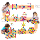 BRASTOY Blocos De Construção 3d Magnéticos Brinquedo ímã Varas Bolas Jogo Montagem Para Crianças
