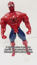 Boneco Personagem Super Herói Brinquedo Articulável Menino 30cm Caixa Dia Das Crianças Brincar Presente Aniversário