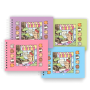 Livro De Colorir Bobbie Goods Capa Dura 50 Páginas