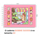 Livro De Colorir Bobbie Goods Capa Dura 50 Páginas