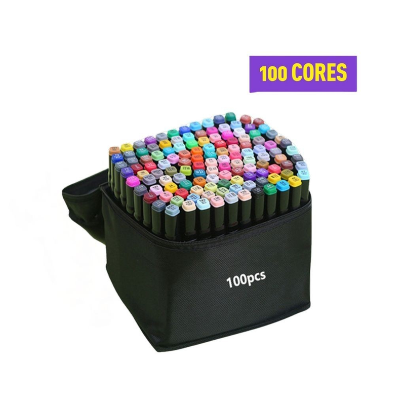100/120/168 peças conjunto de canetas hidrográficas duplas especializadas para pintura