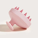 Escova de Shampoo de Silicone Premium — Massagem, Limpeza e Cabelos Mais Fortes